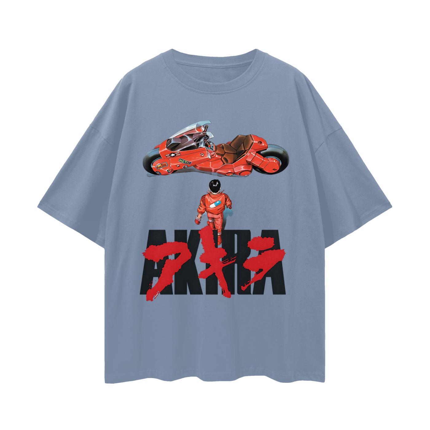 1988 Akira Anime Y2K Vintage Like Graphic Oversized T Shirt