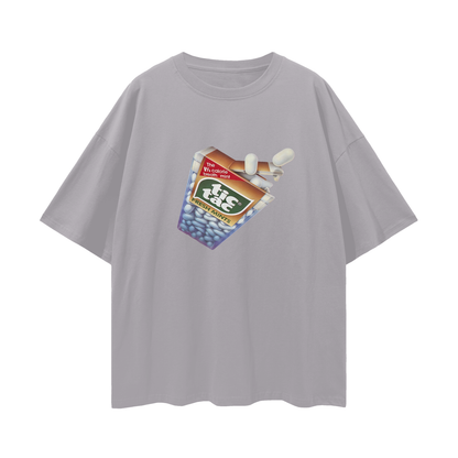 Vintage/Y2K Tic Tac Graphic Oversized T Shirt