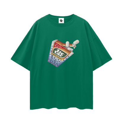 Vintage/Y2K Tic Tac Graphic Oversized T Shirt