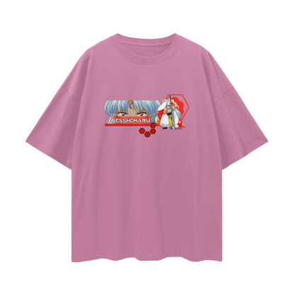 Vintage/Y2K InuYasha Anime Sesshomaru Oversized T Shirt