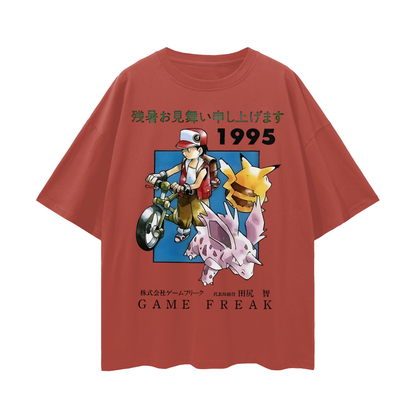 Vintage Like 1995 Pokemon Oversized T Shirt