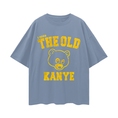I Miss The Old Kanye West 90s Vintage Like Graphic Oversized T Shirt