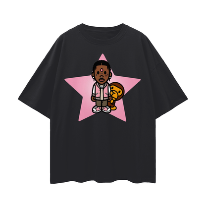 Vintage Like Lil Uzi Baby Milo Star Oversized T Shirt