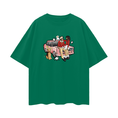 Vintage Like Call Me If You Get Lost Tyler Graphic Oversized T Shirt