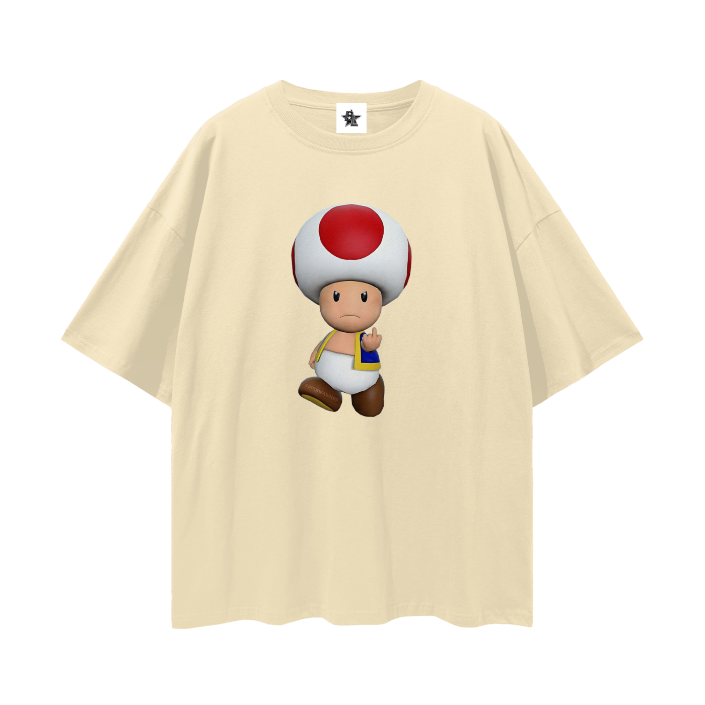 Vintage/Y2K Toad From Mario Funny Graphic T Shirt