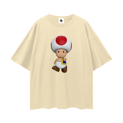 Vintage/Y2K Toad From Mario Funny Graphic T Shirt