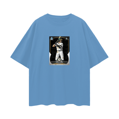 Jacob Wilson Athletics 1st Bowman T Shirt Vintage Like Graphic Oversized T Shirt