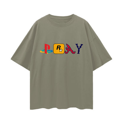 Religious Jesus Pray Logos Like Graphic Oversized T Shirt