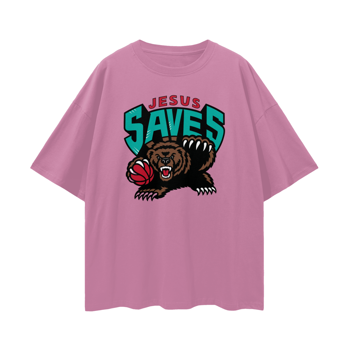 Religious Vintage/Y2K Jesus Saves Oversized T Shirt