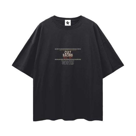Cult Racing Division Oversized T-Shirt | Vintage Motorsport Graphic