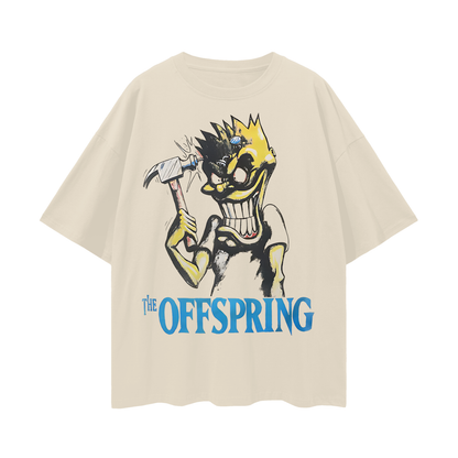 Vintage Like Offspring Hammer Oversized T Shirt