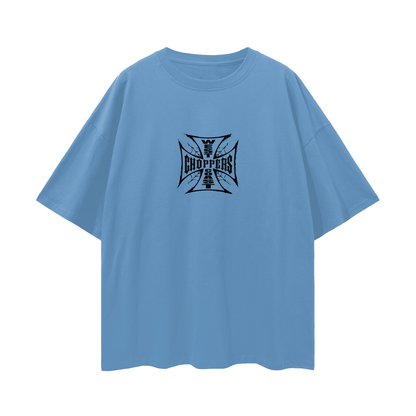 Vintage/Y2K Style West Coast Choppers Web Oversized T Shirt