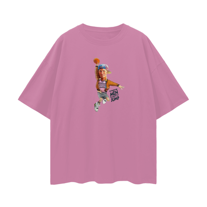White Men Can't Jump 90s Vintage Like Graphic Oversized T Shirt