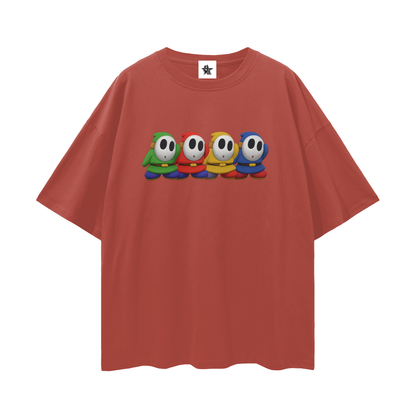 Vintage/Y2K Shy Guy Mario Character Oversized T Shirt