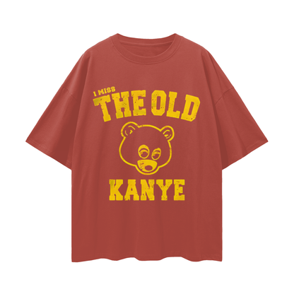 I Miss The Old Kanye West 90s Vintage Like Graphic Oversized T Shirt