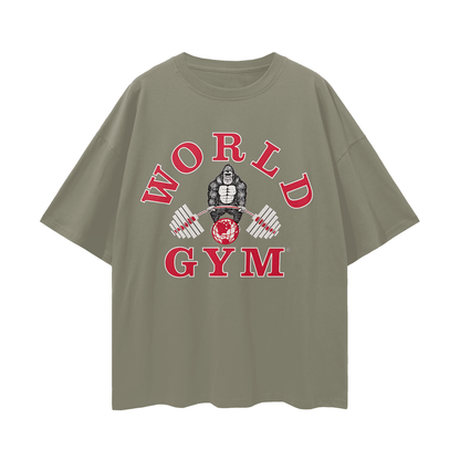 Vintage/Y2K Worlds Gym Gorilla Graphic T Shirt