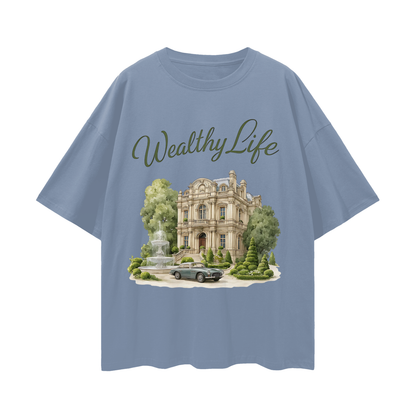 Vintage/Y2K Wealthy Life Luxury Graphic T Shirt