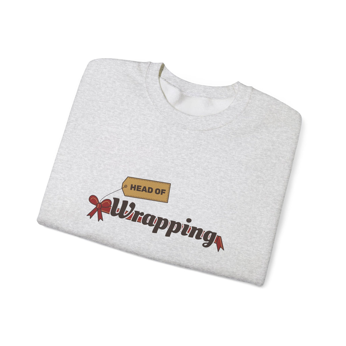 Head of Wrapping sweatshirt - folded ash