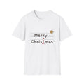Merry Christmas Red Pen tee - front white