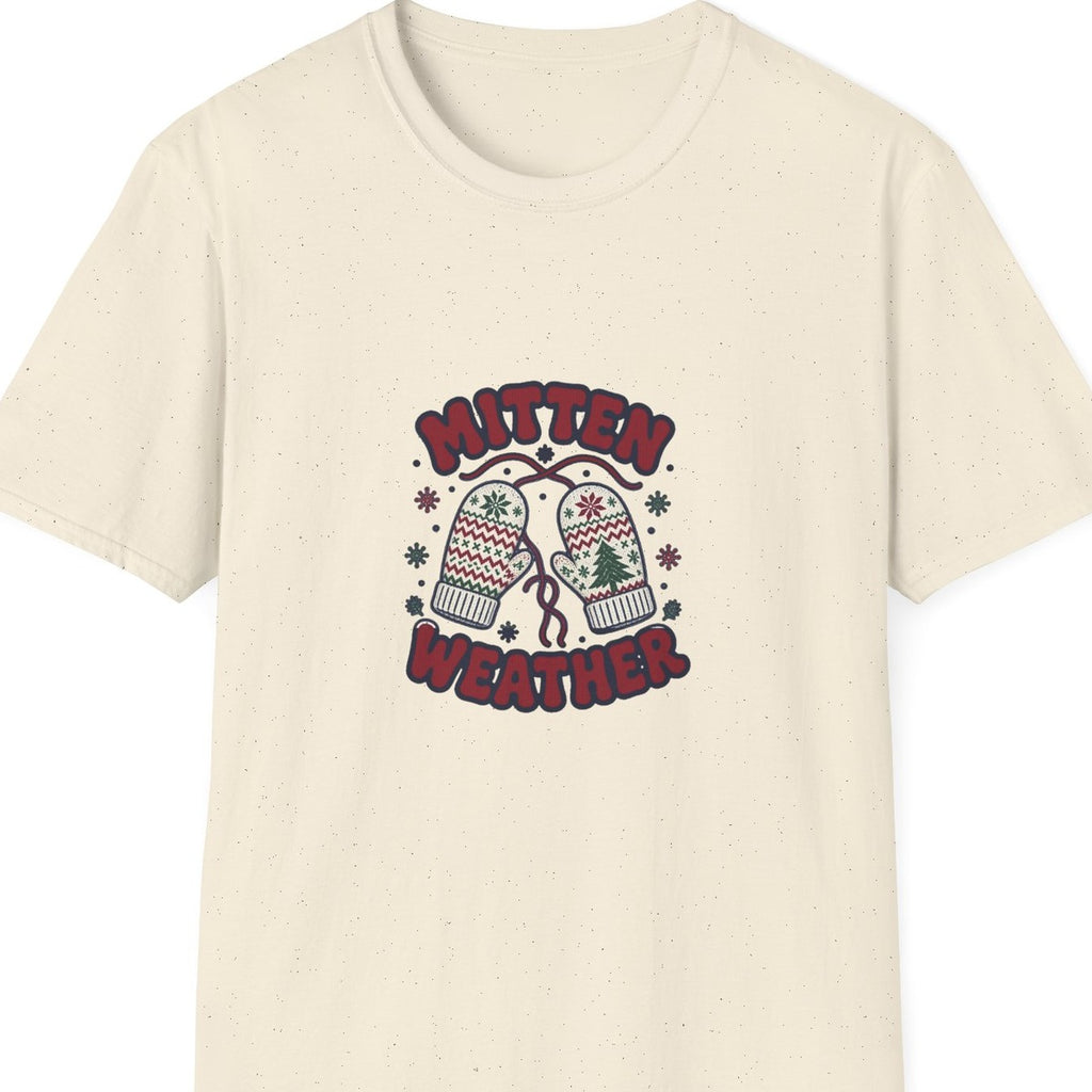 Mitten Weather tee - closeup natural