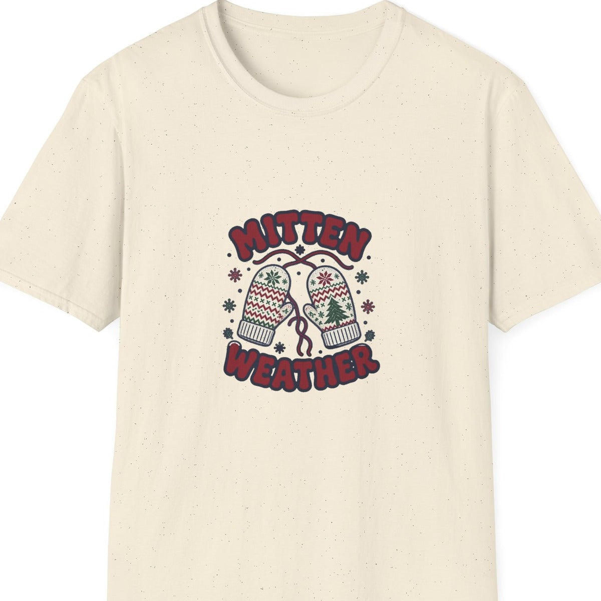 Mitten Weather tee - closeup natural