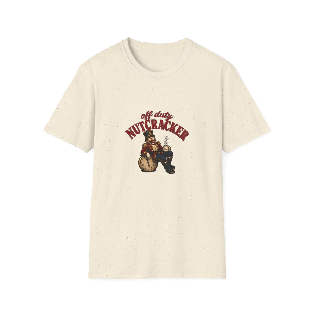 Off Duty Nutcracker tee - front natural