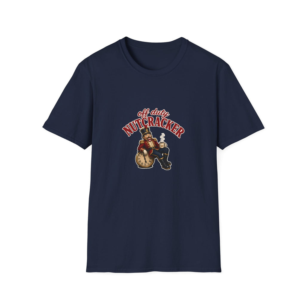 Off Duty Nutcracker tee - front navy