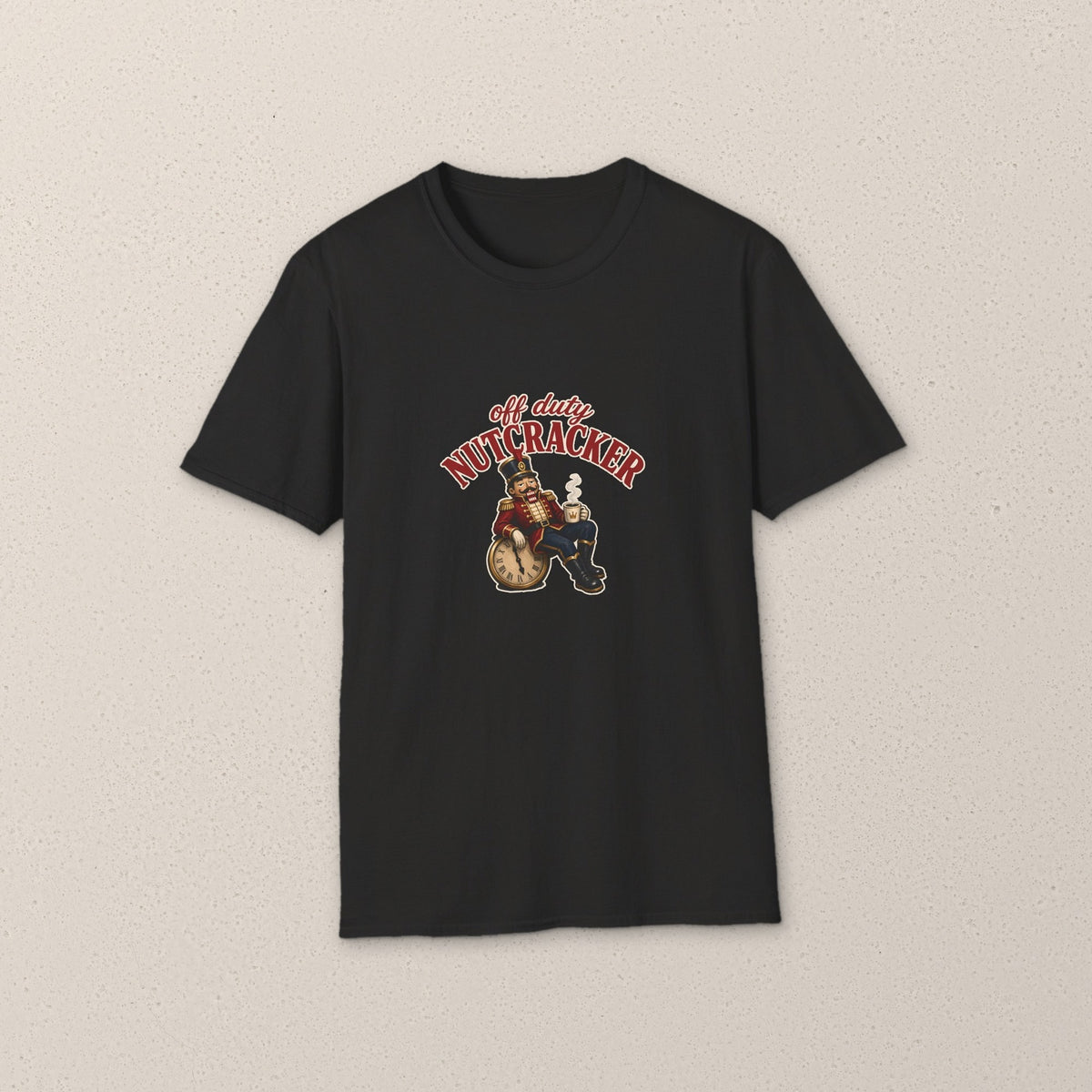Off Duty Nutcracker tee - styled white stucco