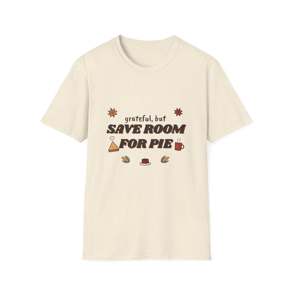 Save Room for Pie tee - front natural