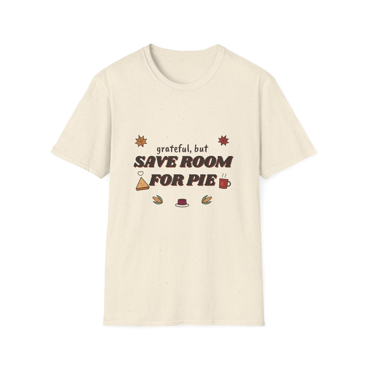 Save Room for Pie tee - front natural