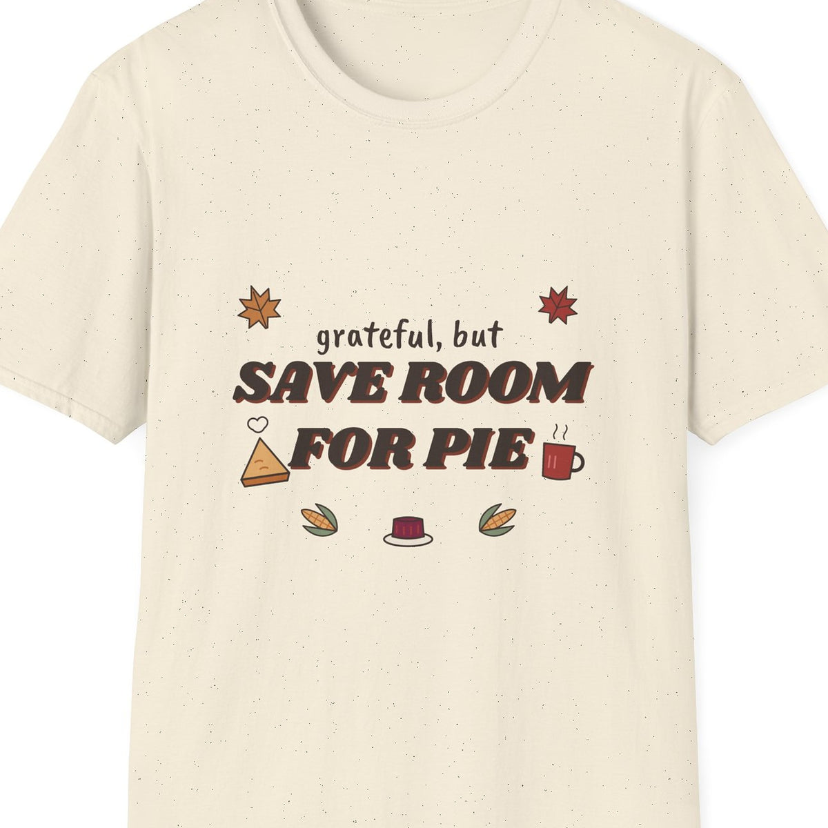 Save Room for Pie tee - closeup art