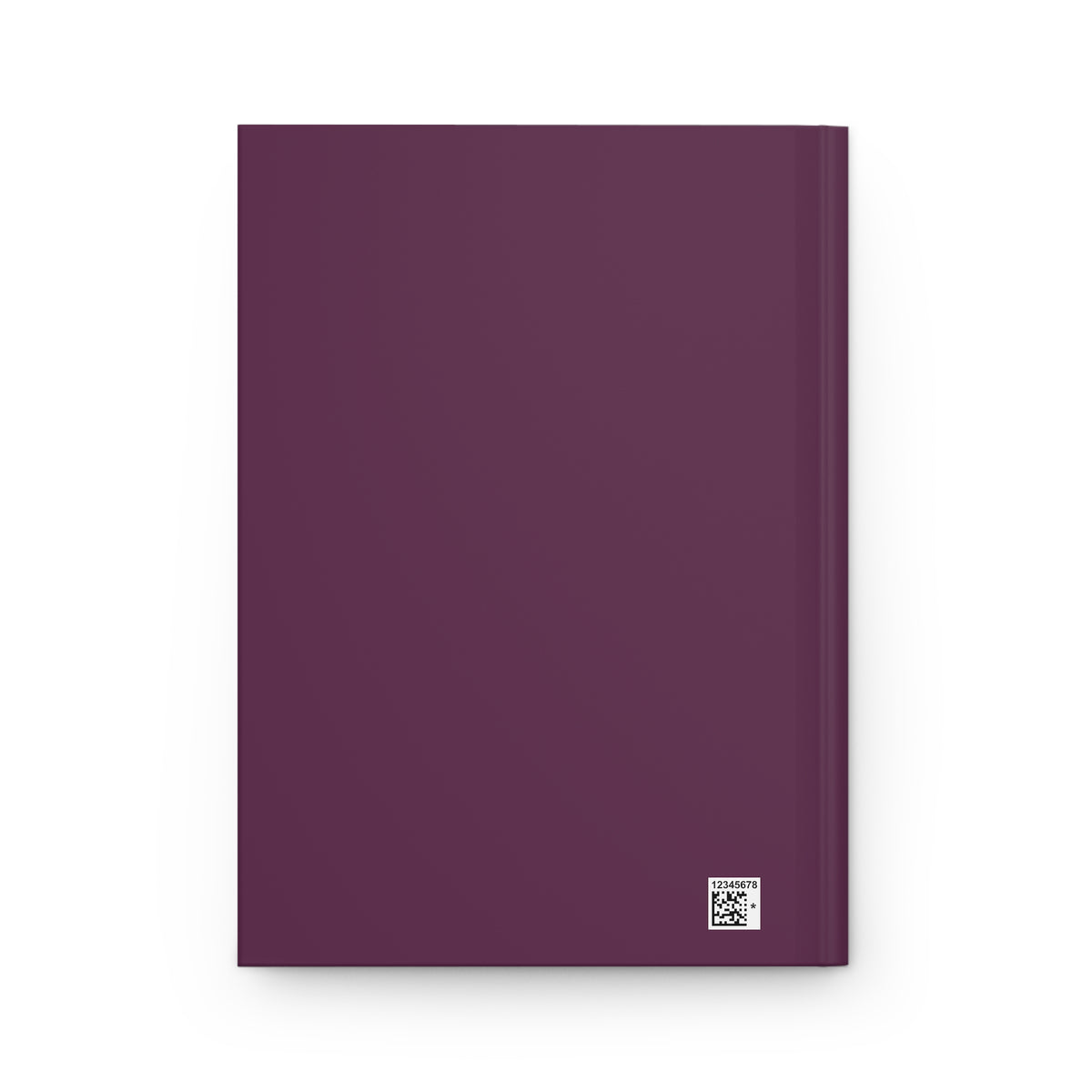 Journal back, Printify mockup