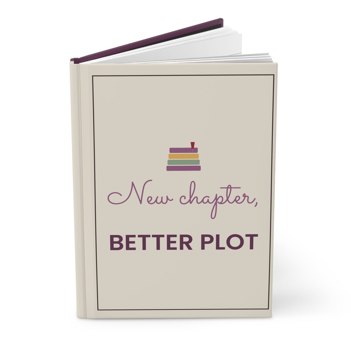 Journal opened, Printify mockup