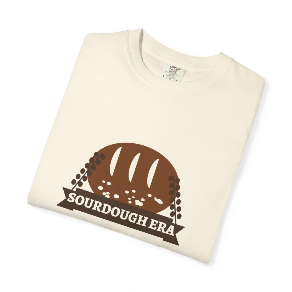 Sourdough Shirt, Sourdough Era Crumb Shots Only Tee, Baker Gift for Her, Bread Lover Shirt, Garment-Dyed Tee