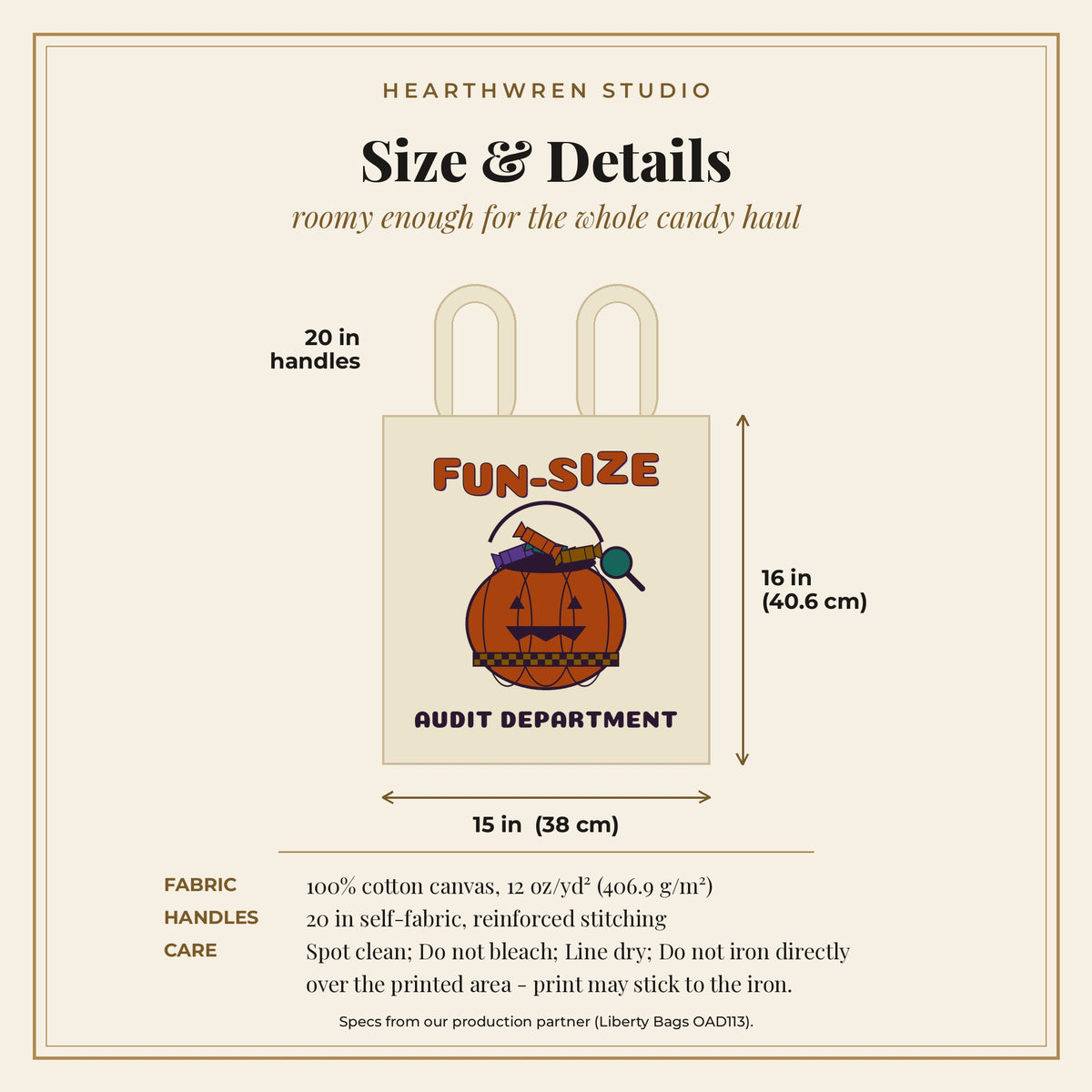 P363 size and details