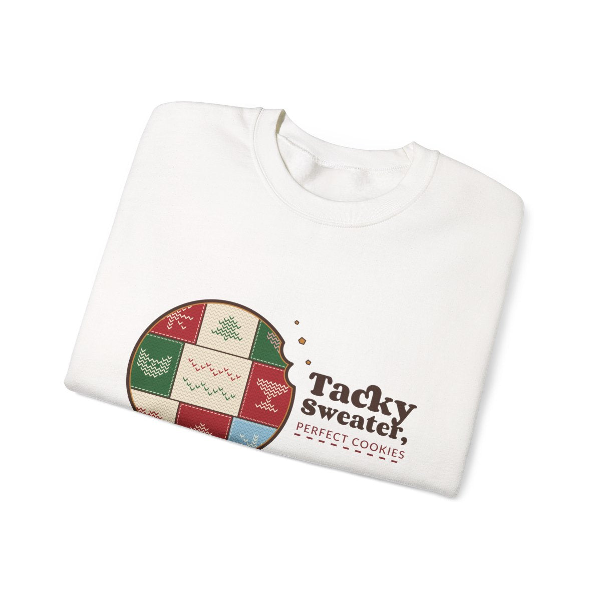 Folded crewneck