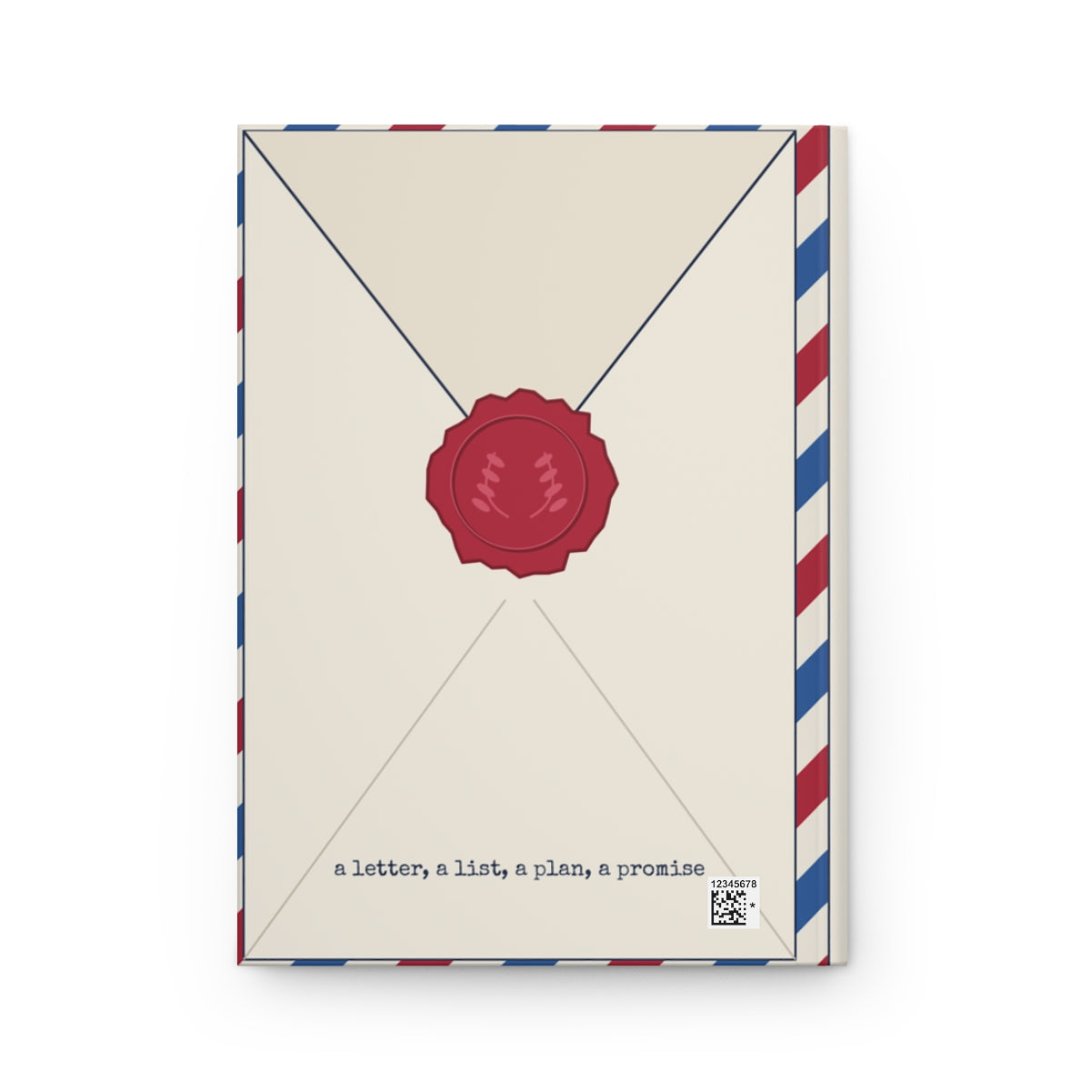 Dear Future Me journal back