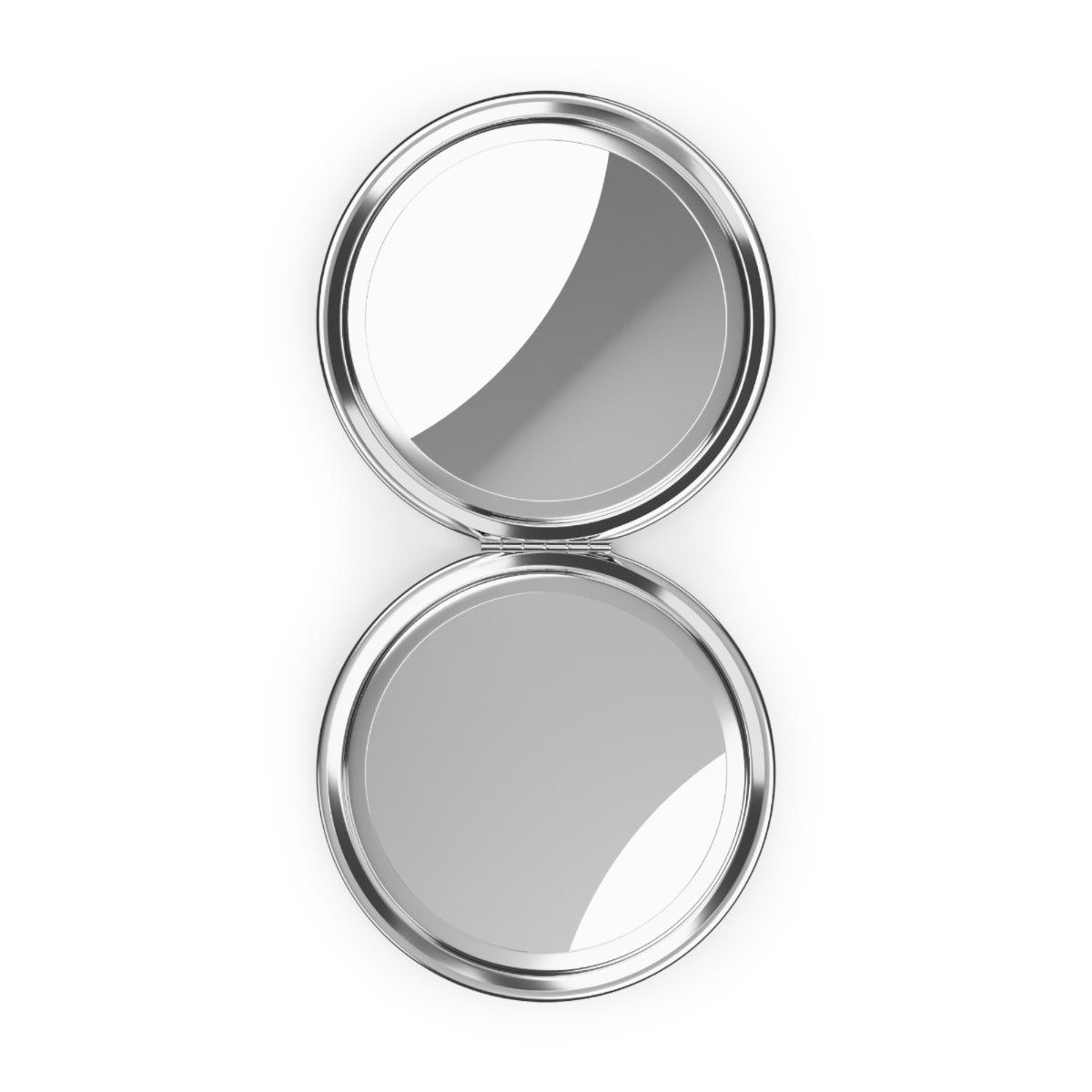Compact mirror open flat